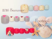 2016.SUMMER　FootNail　Campaign