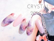 定額Bコース￥11000-　(ご新規様￥8800-)　水彩ネイルでふんわり可愛く❁