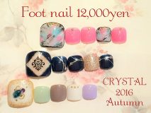 2016.AUTUMN　FootNail　Campaign