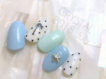 ★定額Dコース　 ￥８，５００－　パームツリー×ドット POPなサマー♪★