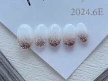 ☆6月新作デザイン　Eコース☆ ジェルネイル¥7,000（ご新規様20%オフ¥5.400）